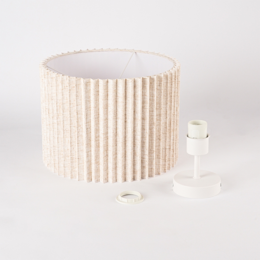 Brilagi - Przysufitowy żyrandol NORDIC WAVE 1xE27/15W/230V śr. 32 cm len/biały