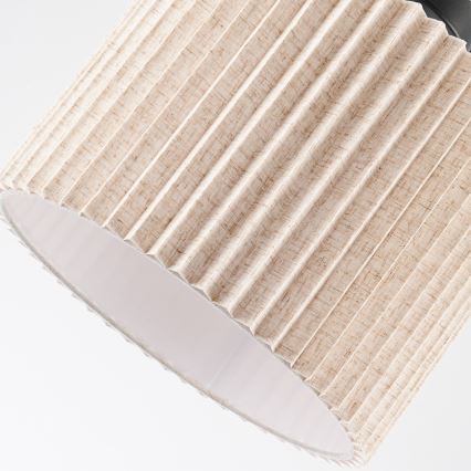 Brilagi - Przysufitowy żyrandol NORDIC WAVE 1xE27/15W/230V śr. 32 cm lniany/czarny