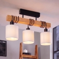 Brilagi - Przysufitowy żyrandol NUBILA 3xE27/60W/230V sosna/biały