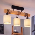 Brilagi - Przysufitowy żyrandol NUBILA 3xE27/60W/230V sosna/kremowa