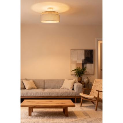 Brilagi - Przysufitowy żyrandol PADOVA 1xE27/60W/230V Ø 40 cm beżowy