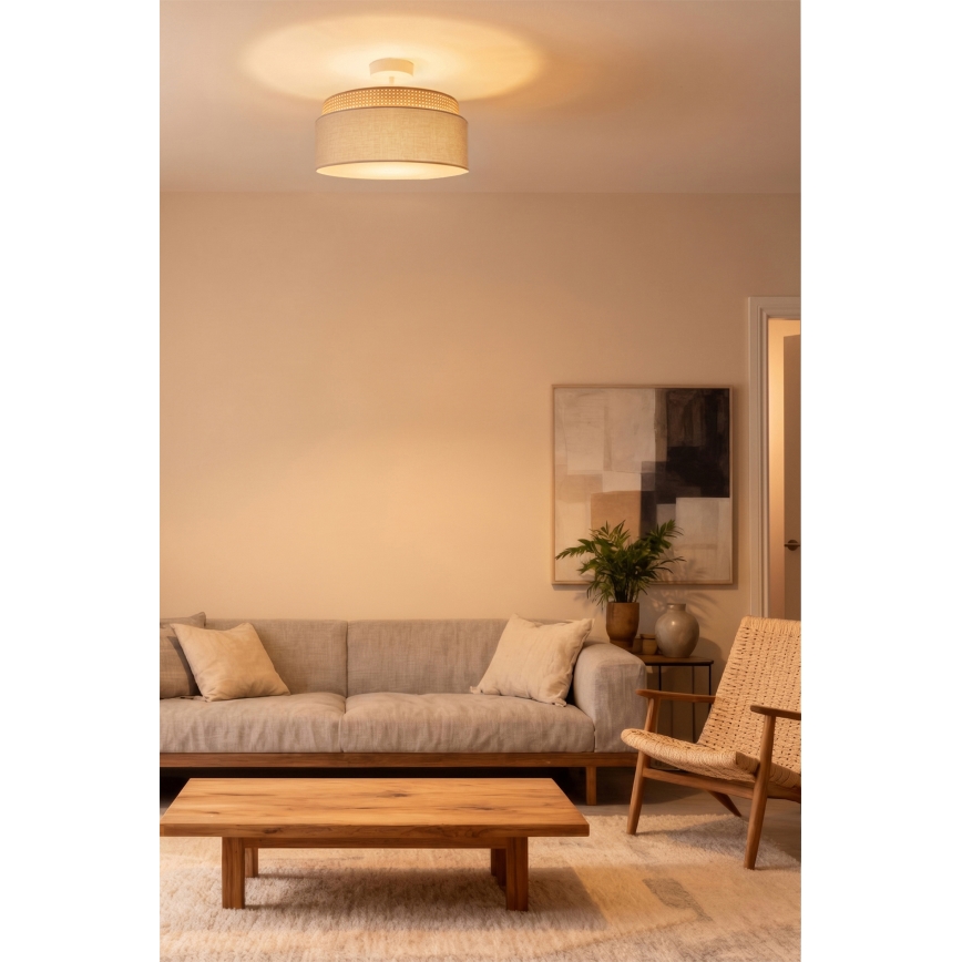 Brilagi - Przysufitowy żyrandol PADOVA 1xE27/60W/230V Ø 40 cm beżowy
