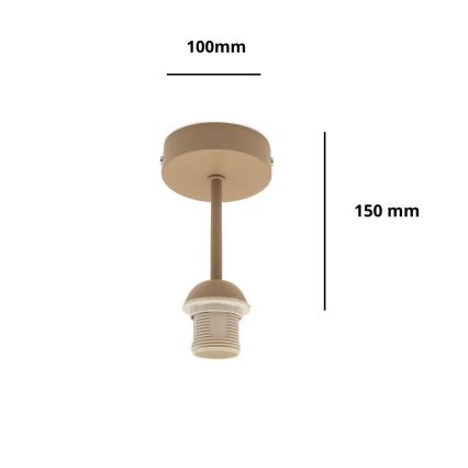 Brilagi - Przysufitowy żyrandol PARTY 1xE27/60W/230V Ø 10 cm beżowy