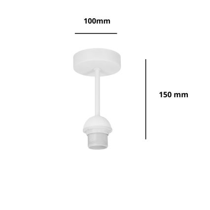 Brilagi - Przysufitowy żyrandol PARTY 1xE27/60W/230V Ø 10 cm biały