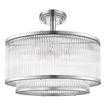Brilagi - Przysufitowy żyrandol RAMOS 5xE14/60W/230V błyszczący chrom