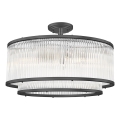 Brilagi - Przysufitowy żyrandol RAMOS 6xE14/60W/230V czarny
