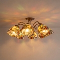 BRILAGI - Przysufitowy żyrandol Tiffany witrażowy MIRABELLA 8xE27/60W/230V śr. 68 cm