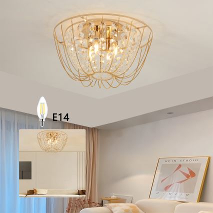 Brilagi - Przysufitowy żyrandol VASTERAS 4xE14/40W/230V śr. 45 cm