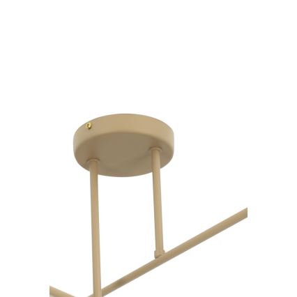 Brilagi - Przysufitowy żyrandol VIRGO 4xE14/40W/230V kremowy/złoty