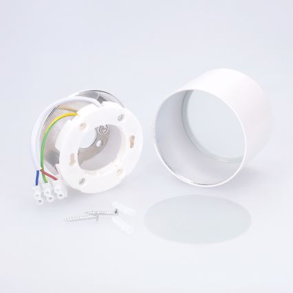 BRILAGI - Punktowa lampa łazienkowa SMOOTH 1xGX53/15W/230V 60x82 mm biała IP54