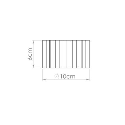 Brilagi - Punktowa oprawa LED SFERA 1xGX53/30W/230V śr. 10 cm czarna