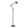 Brilagi - Regulowana lampa podłogowa TASKER 1xE27/60W/230V 184 cm czarna