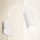 Brilagi - Regulowana lampa ścienna z włącznikiem SELE 1xGU10/30W/230V biała