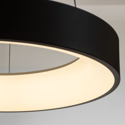 Brilagi - Regulowany żyrandol LED na linkę FALCON LED/80W/230V 3000-6500K śr. 60 cm czarny + pilot do zdalnego sterowania