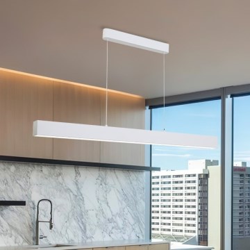 Brilagi - Regulowany żyrandol LED na linkę SLEEKLINE SMART LED/40W/230V 3000-6000K Wi-Fi Tuya biały + pilot do zdalnego sterowania