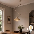 Brilagi - Regulowany żyrandol LED na pręcie IRONBEAM 1xE27/60W/230V beżowy
