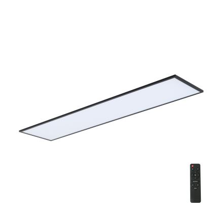 Brilagi - LED ściemnialna oprawa sufitowa SLIMFRAME LED/58W/230V 120x30 cm 3000-6000K czarna + pilot zdalnego sterowania