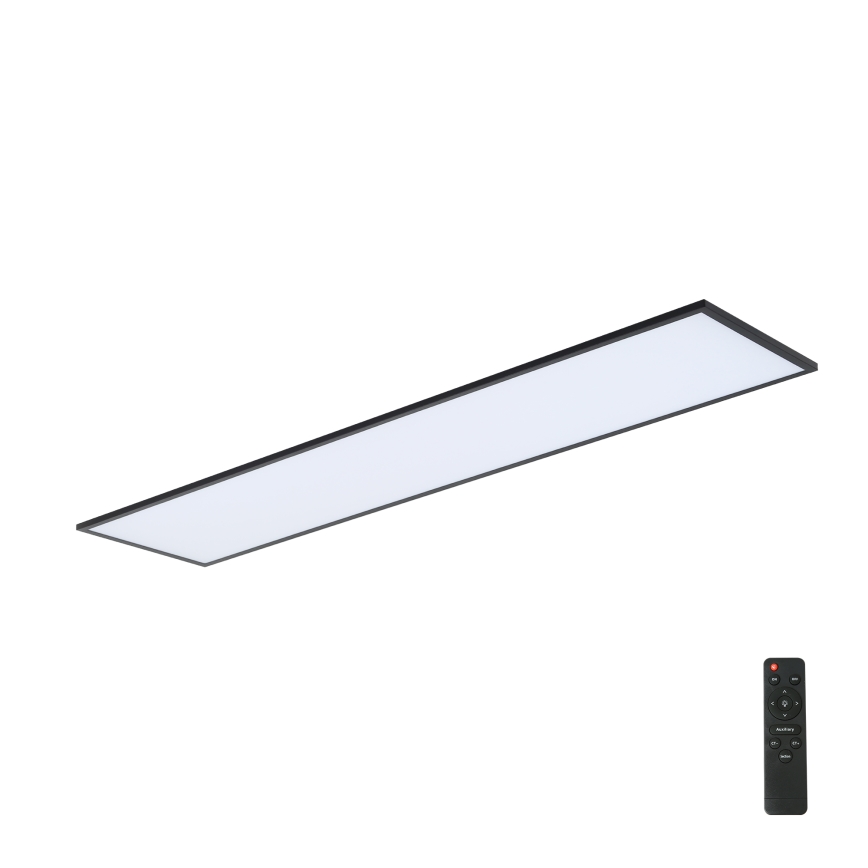Brilagi - LED ściemnialna oprawa sufitowa SLIMFRAME LED/58W/230V 120x30 cm 3000-6000K czarna + pilot zdalnego sterowania