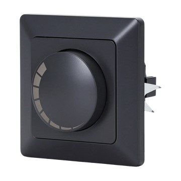 BRILAGI - Ściemniacz obrotowy z ramką 110W/230V czarny