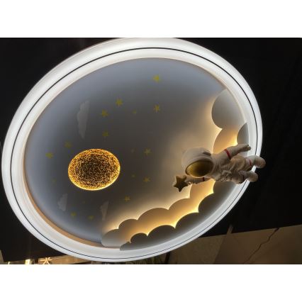 Brilagi - Ściemnialna dziecięca lampa sufitowa LED/42W/230V 3000/5700K Astronauta