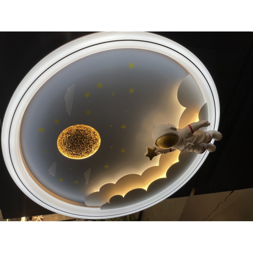 Brilagi - Ściemnialna dziecięca lampa sufitowa LED/42W/230V 3000/5700K Astronauta