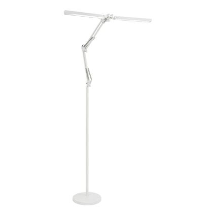 BRILAGI - Ściemnialna lampa stojąca VARIO LED z giętkim ramieniem, 14W/230V, 3000-6000K, 157 cm, biała