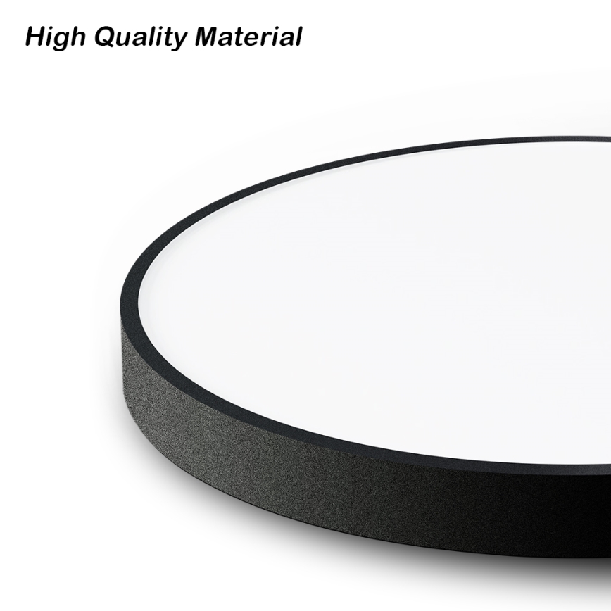 Brilagi - LED ściemnialna oprawa sufitowa POOL SMART LED/100W/230V 3000-6000K śr. 80 cm Wi-Fi Tuya czarna + pilot