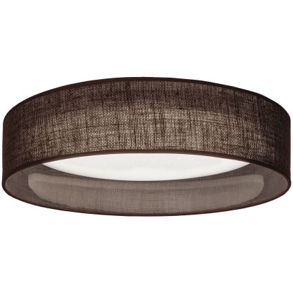 Brilagi - ściemnialna oprawa sufitowa VELVET SMARTIX STARS LED/24W/230V 3000-6000K śr. 45 cm brązowa Wi-Fi Tuya Beacon + pilot zdalnego sterowania