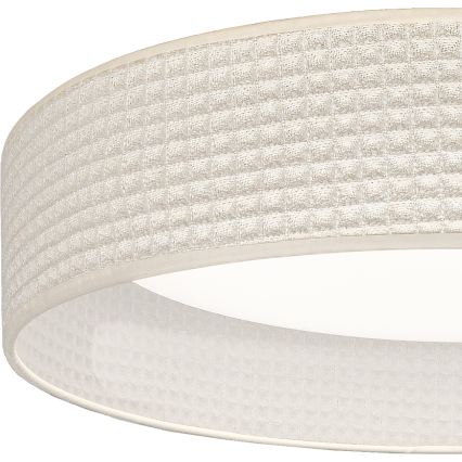 Brilagi - ściemnialna oprawa sufitowa LED VELVET SMARTIX LED/24W/230V 3000-6000K śr. 45 cm kremowa Wi-Fi Tuya Beacon + pilot zdalnego sterowania