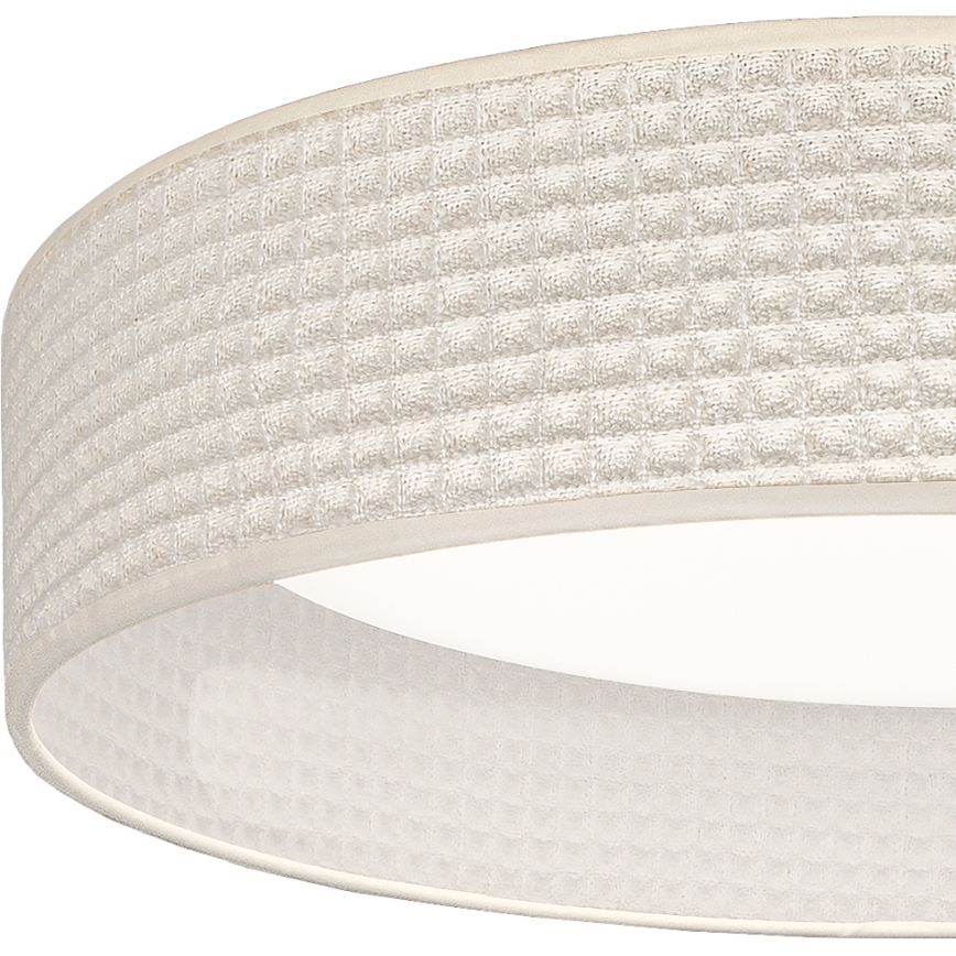 Brilagi - ściemnialna oprawa sufitowa LED VELVET SMARTIX LED/24W/230V 3000-6000K śr. 45 cm kremowa Wi-Fi Tuya Beacon + pilot zdalnego sterowania