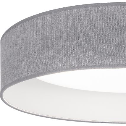 Brilagi - Ściemnialna oprawa sufitowa LED VELVET SMART VARI LED/24W/230V 3000-6500K śr. 45 cm, szara + pilot zdalnego sterowania