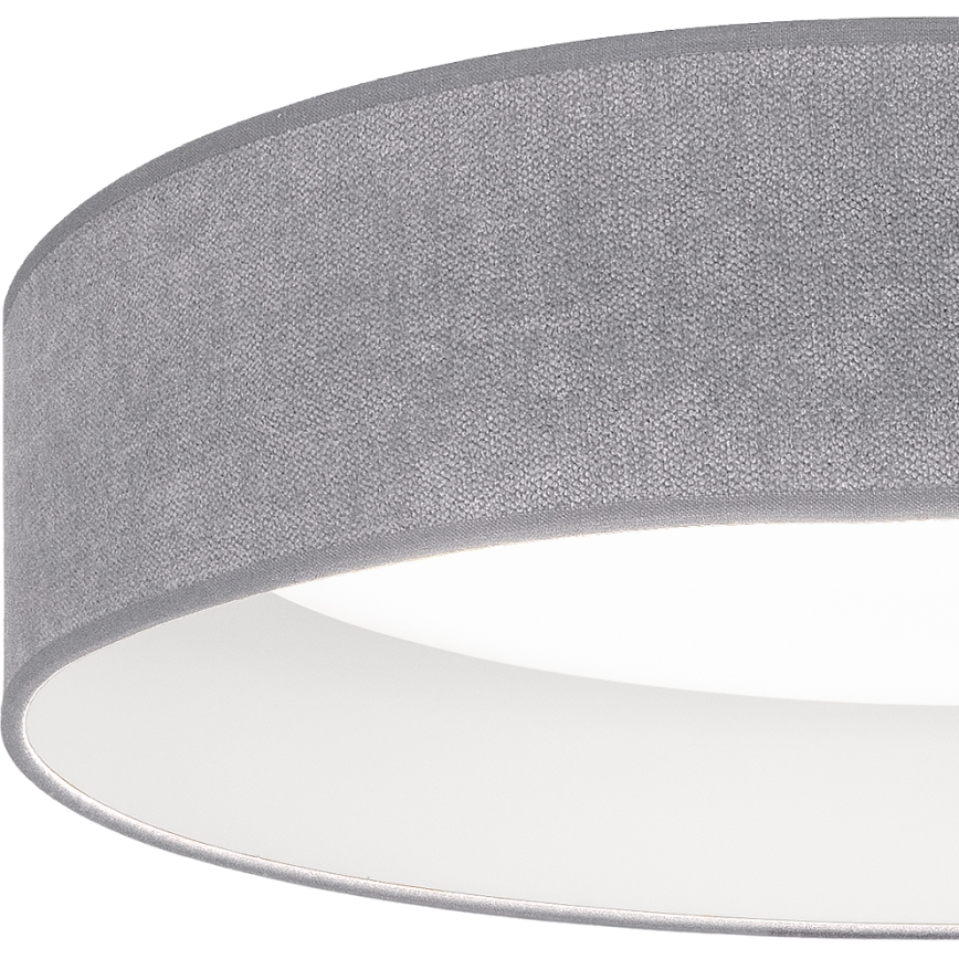 Brilagi - Ściemnialna oprawa sufitowa LED VELVET SMART VARI LED/24W/230V 3000-6500K śr. 45 cm, szara + pilot zdalnego sterowania
