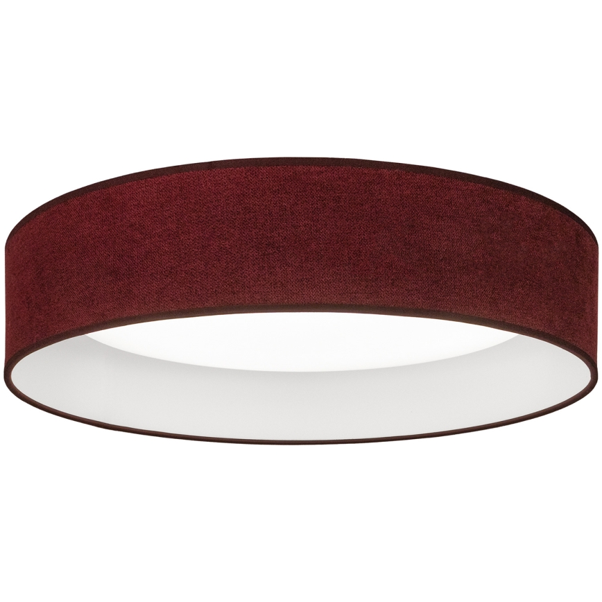 BRILAGI - LED ściemnialna lampa sufitowa VELVET SMART VARI LED/24W/230V 3000-6500K średnica 45 cm bordowa + pilot zdalnego sterowania