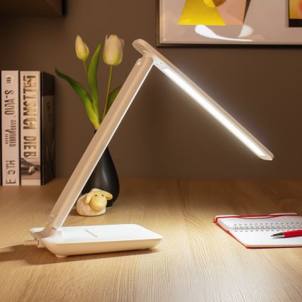 Brilagi - Ściemnialna lampa stołowa LED MODO LED/7W/230V 3000/4000/6500K biała