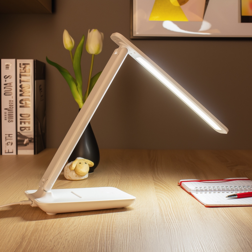 Brilagi - Ściemnialna lampa stołowa LED MODO LED/7W/230V 3000/4000/6500K biała