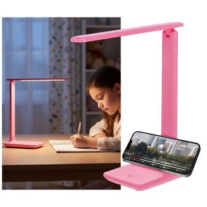 Brilagi - LED ściemnialna lampa stołowa MODO LED/7W/230V 3000/4000/6500K różowa