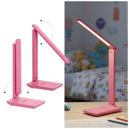 Brilagi - LED ściemnialna lampa stołowa MODO LED/7W/230V 3000/4000/6500K różowa