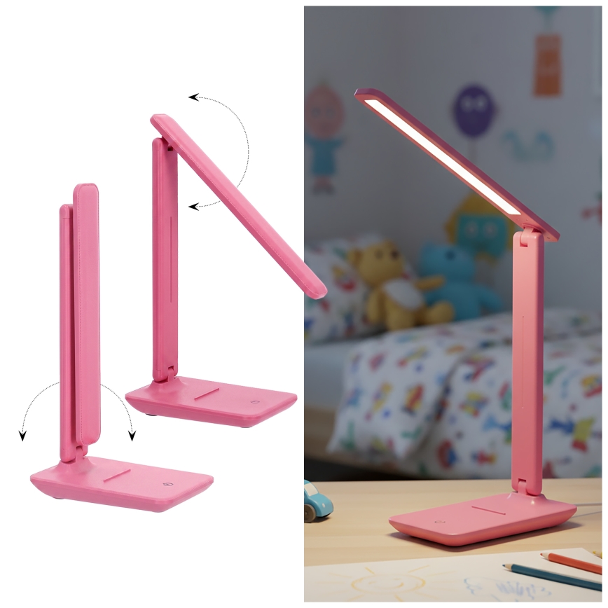 Brilagi - LED ściemnialna lampa stołowa MODO LED/7W/230V 3000/4000/6500K różowa