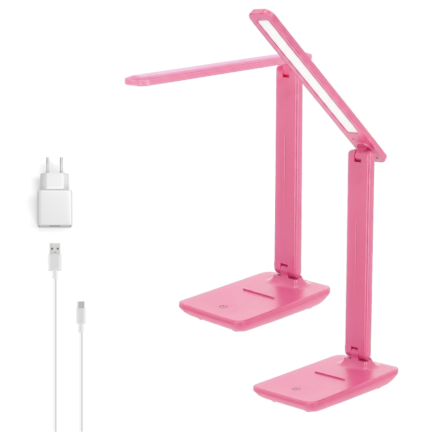 Brilagi - LED ściemnialna lampa stołowa MODO LED/7W/230V 3000/4000/6500K różowa