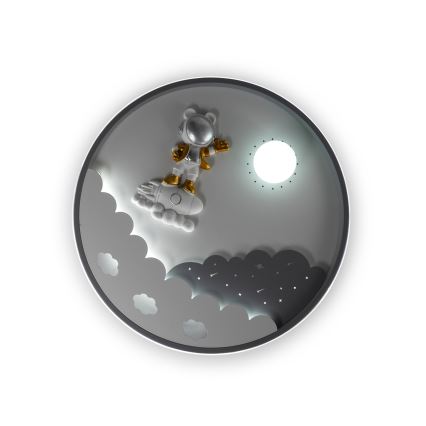 Brilagi - LED ściemnialna lampa sufitowa dla dzieci ASTRO LED/68W/230V 3000-6000K śr. 49 cm + zdalne sterowanie (pilot)