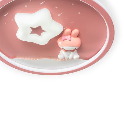 Brilagi - LED Ściemnialna dziecięca lampa sufitowa BUNNY LED/83W/230V 3000-6000K śr. 49 cm + pilot zdalnego sterowania