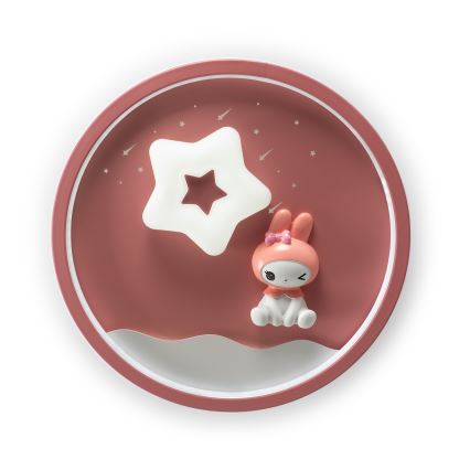 Brilagi - LED Ściemnialna dziecięca lampa sufitowa BUNNY LED/83W/230V 3000-6000K śr. 49 cm + pilot zdalnego sterowania