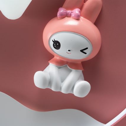 Brilagi - LED Ściemnialna dziecięca lampa sufitowa BUNNY LED/83W/230V 3000-6000K śr. 49 cm + pilot zdalnego sterowania