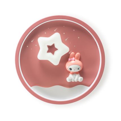 Brilagi - LED Ściemnialna dziecięca lampa sufitowa BUNNY LED/83W/230V 3000-6000K śr. 49 cm + pilot zdalnego sterowania