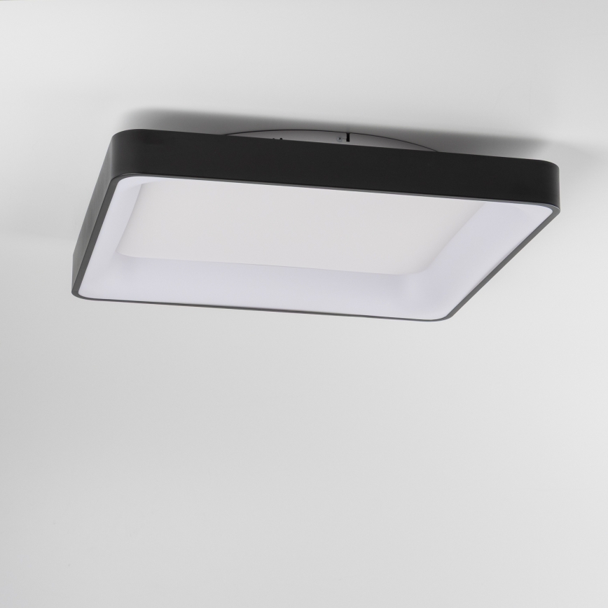 Brilagi - ściemnialna oprawa sufitowa LED FALCON II LED/125W/230V 3000-6500K 60x60 cm czarna + pilot zdalnego sterowania