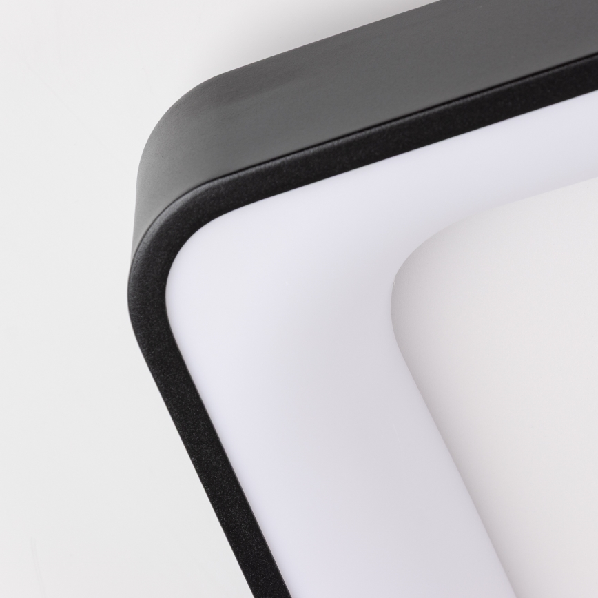 Brilagi - ściemnialna oprawa sufitowa LED FALCON II LED/125W/230V 3000-6500K 60x60 cm czarna + pilot zdalnego sterowania