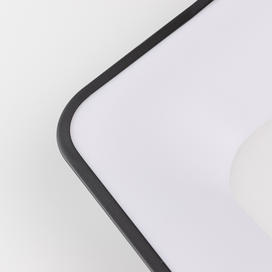 Brilagi - LED ściemnialna oprawa sufitowa FALCON II LED/80W/230V 3000-6500K 40x40 cm czarna + pilot zdalnego sterowania