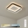 Brilagi - Ściemnialna lampa sufitowa FLARE LED/43W/230V 3000-6000K 39,5x45 cm biała/czarna + pilot zdalnego sterowania