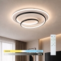 BRILAGI - Ściemnialna lampa sufitowa FLARE LED/70W/230V 3000-6000K śr. 50 cm biały/czarny + pilot zdalnego sterowania