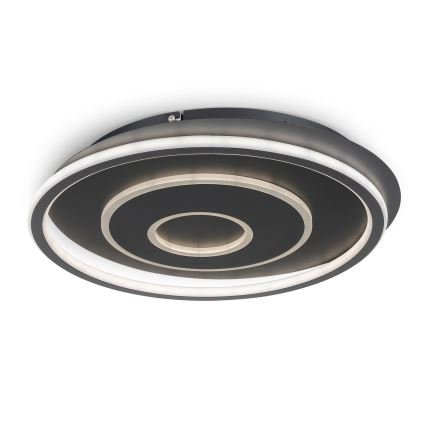 BRILAGI - Ściemnialna oprawa sufitowa IRIS LED/83W/230V 3000-6000K 46x50 cm czarna + pilot zdalnego sterowania